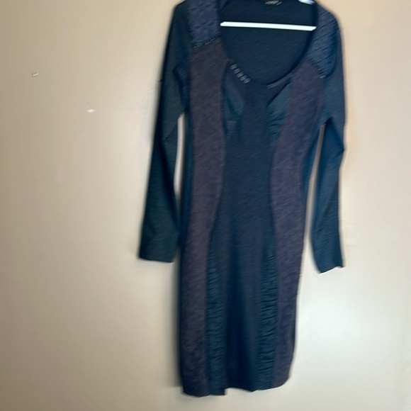 Anvrdie Angels Never Die Beaded Neckline Patchwork Bodycon Black Dress  Size 3 - Picture 1 of 14